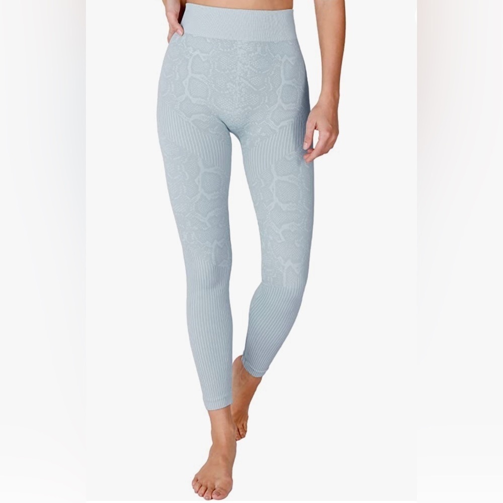 NikiBiki Seemless Snake Leggings Blue One Size